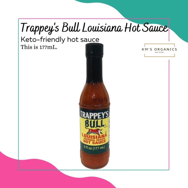 Trappey's Bull Hot Sauce, Original Recipe, Louisiana - 6 fl oz