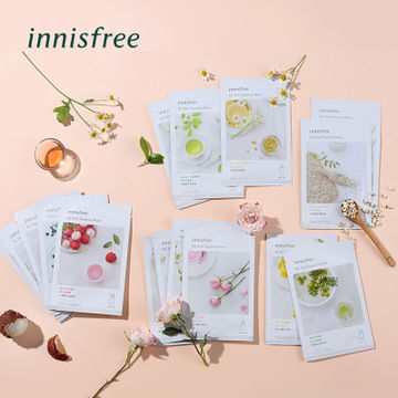 แท้ innisfree ของแท้ 100% ไวท์เทนนิ่งชุ่มชื้นเอสเซ้นส์มาส์กรีแพร์เอสเซ้นส์ 20ml*1Piece มาส์กยืดผมกรุง