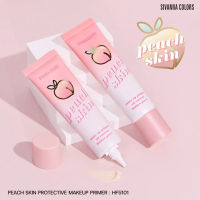 ไพรเมอร์พีช SIVANNA COLORS PEACH SKIN PROTECTIVE MAKEUP PRIMER HF5101