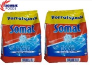 Combo 02 gói bột rửa chén cho máy Somat Detergent Power 1.2kg