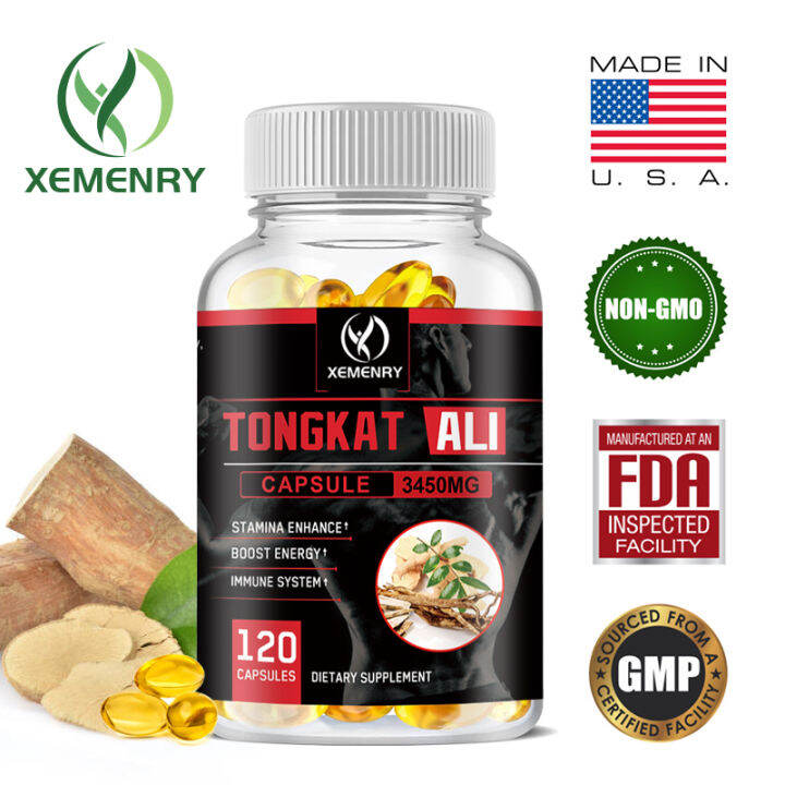 Tongkat Ali capsules katutubong enerhiya bitamina at antioxidants
