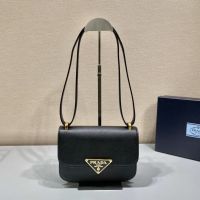 Prada Emblème Saffiano shoulder bag