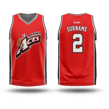 PBA RETRO JERSEY, ALASKA ACES JOHNNY ABARRIENTOS #14 FULL SUBLIMATION  customize name and number