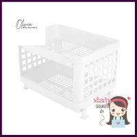 ชั้นวางของ 2 ชั้น MICRON WARE 5882 สีขาว2-TIER STORAGE SHELF MICRON WARE 5882 WHITE **บริการเก็บเงินปลายทาง**