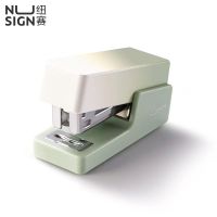 High efficiency Original Gradient Color Stapler ins high-value student labor-saving stapler mini portable No. 12 stapler