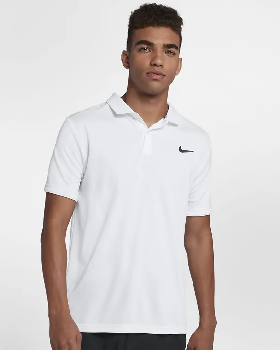 nike tennis polo white