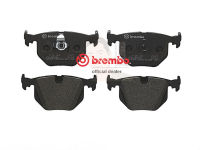 P06 044B ผ้าเบรก-R-แท้ BREMBO รุ่น Black : BMW ซีรี่ส์ X (E83) X3 2.0 2.5 3.0 05-&amp;gt; การันตีคุณภาพมาตรฐานโดย " เครอป อะไหล่ยนต์"