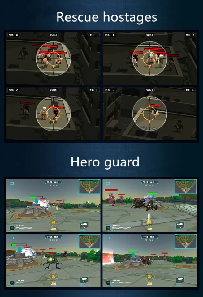 Ar jogo arma inteligente creatortoy diversão esportes armas de ar  multiplayer interativo realidade virtual atirar jogo de controle bluetooth  brinquedo presente