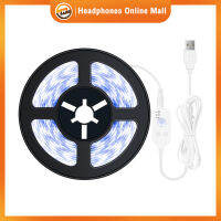 Usb 2835 Led แบบ Smd ริ้วสายไฟร่างกายมนุษย์เหนี่ยวนำอัจฉริยะโคมไฟกันน้ำแรงดันต่ำตู้ตกแต่งตู้เสื้อผ้า6500K (สีขาวเย็น)