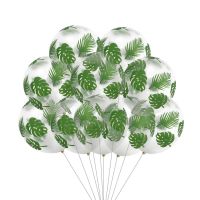 12Inch Turtle Leaf Tropical Balon Jungle Turtle Back Leaf Latex Balloon Hawaiian Balloon Wedding Birthday Kids Summer Balloons Balloons