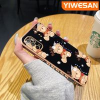 YIWESAN เคสสำหรับ Xiaomi MI POCO M3 Pro 4G POCO M3 Pro 5G Redmi Note 11 SE เคสการ์ตูนน่ารักลูกหมีดีไซน์ใหม่บางๆเคสนิ่มใส่โทรศัพท์ซิลิโคนกล่องกันกระแทกเลนส์กล้องถ่ายรูปคลุมทั้งหมดเคสป้องกัน