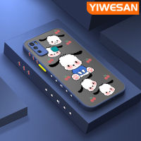 YIWESAN เคสสำหรับ Infinix ขายดี9ขวบเคส X680ลายการ์ตูนน่ารักลาย Pochacco ขอบสี่เหลี่ยมซิลิโคนนิ่มเคสเคสโทรศัพท์แบบแข็งกันกระแทกเคสป้องกันกล้องฝาปิดเลนส์เต็มตัว