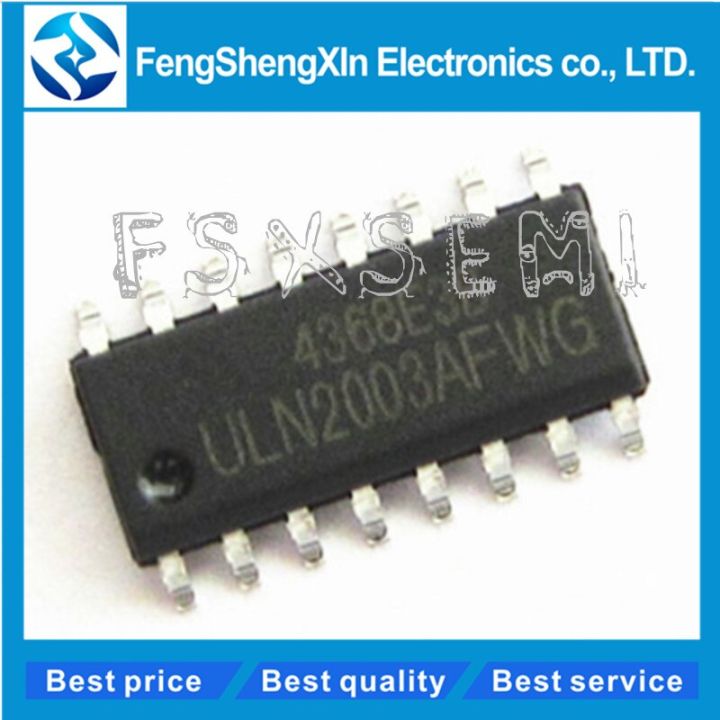 100pcs/lot New ULN2003A ULN2003AFWG SOP-16 darlington transistor drive chip