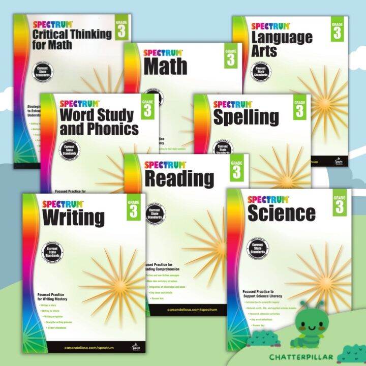 【libro】 Spectrum Grade 3 Workbook | Lazada PH