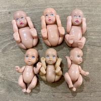 hot！【DT】☼✉♨  Childrens Dolls 6pcs Educational Real Mom Midge Infant Baby Happy Child