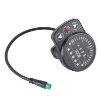 KT-900S E-Bike LED Display Meter Waterproof Connector Display Code Table Universal 24V/36V/48V Electric Bike Intelligent Control Panel