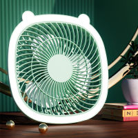 USB Charge Night Light Fan Wireless Ceiling Electric Fans Wall Hanging Air Cooler Desktop Mini Circulator Camping Night Lamp Fan