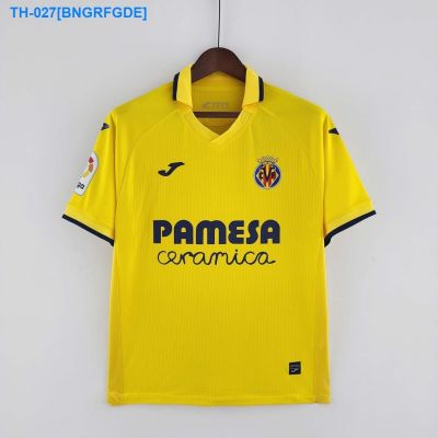 ℗ 2022/2023 Villarreal Football Shirt Yellow Mens Sports Short Sleeve Jersey