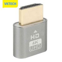 [Vktech] HDMI-รองรับ4K DDC EDID ปลั๊กหลอกจำลองการแสดงผลเสมือนถึง3840x2160