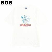 BoB-HOMEBOY เสื้อยืดผู้ชายลาย BEARunisex SMLXL2XL3XL polo