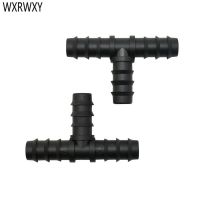 1/2" Garden hose tee water splitter 16mm hose 3-way connector garden irrigation connector barbed drip irrigation fittings 8pcs Watering Systems Garden