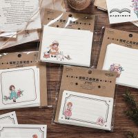 30pcs/lot Memo Pads Sticky Notes  Country Forest Series Junk Journal Scrapbooking Stickers Office School stationery