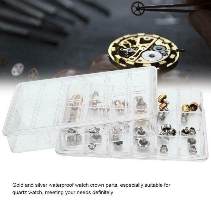 40pcs-watch-crowns-watch-waterproof-replacement-assorted-repair-tools-with-box