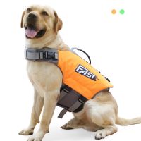 Pet Jacket Safety Vest for Dog in Summer Fashion Adjustable Reflective in Pool or Surfing Drifting Dog Life Vest