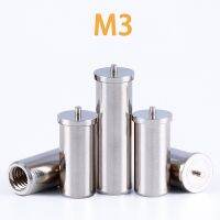 50PCS M3 Brass PCB Board Solder Joint Copper Column Spot Weld Nut Welding Stud 50pcs Free Shipping