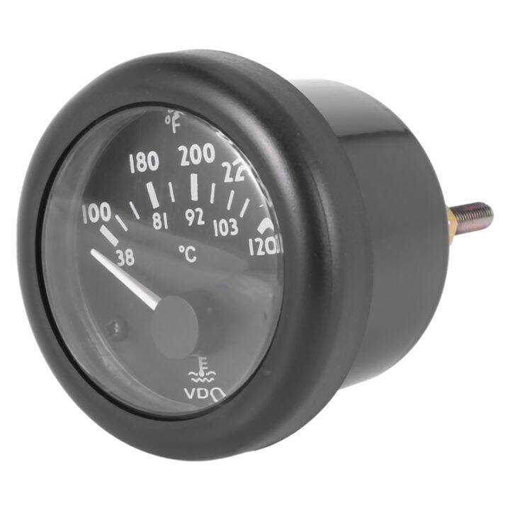 Vdo Water Temperature Gauge Electromagnetic Water Temperature Gauge 38 