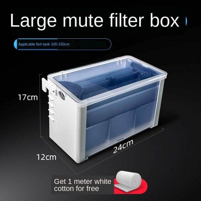 original Fish Water Curtain Filter Box Upper Filter Drip Box Turtle
