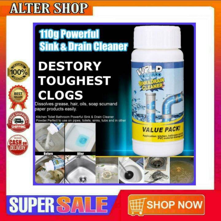 Trending Wild Tornado Powerful Sink & Drain Cleaner High Efficiency