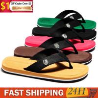 2023 Summer Slippers Men Flip Flops Beach Sandals Non-slip Casual Flat Shoes Slippers Indoor House Shoes for Men Outdoor Slides