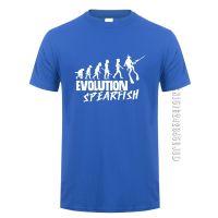 Funny Mens Tshirtsevolution Spearfishing T Shirt Cotton Spearfish Tshirt Tee Camiseta