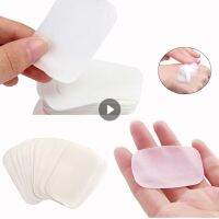 Soap Tablets  Portable Hand Wash Cleaning Soap Papers Scented Slices Washing Hand Travel Scented Slices Household Merchandises Toiletries  Cosmetics B