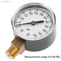 ☋۞ 0-60 PSI Mini Pressure Gauge Dial Air Compressor Meter Hydraulic Pressure Tester Gauge 1 4 inch NPT Side Mount