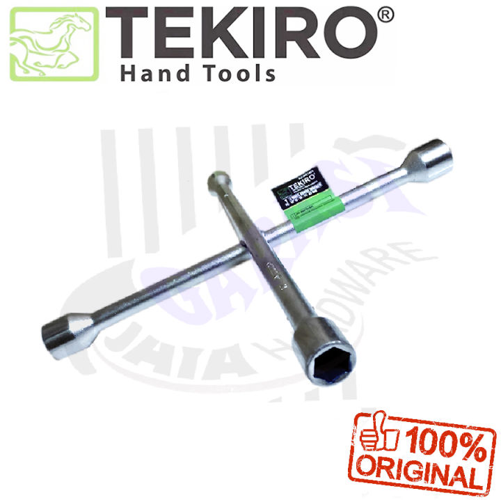 Tekiro Kunci Roda Palang 14 Inch Model Sock Sok Socket 17mm 19mm 21mm