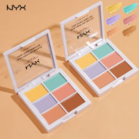 แท้?%NYX 6 สี คอนซีลเลอร์ 6 สี ครีม ไฮกลอส ทริมเมอร์ โทนนิ่ง ปกปิดจุดด่างดำ ติดทนนาน ราคาถูก /Olina Shop