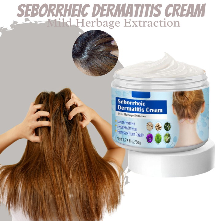 ORIGINAL Seborrheic Dermatitis Cream Mild herbage extraction Relieves ...