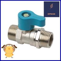 มินิบอลวาล์ว MALE/MALE SANWA 1/2 นิ้ว สีฟ้าMINI BALL VALVE SANWA MALE/MALE 1/2IN BLUE **ราคารวม Vat แล้วค่ะ ไม่มีบวกเพิ่ม**