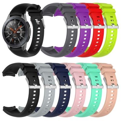 ✼❦ 1 Set 22mm Silicone Watch Band Wrist Strap for Samsung Galaxy Watch 46mm Gear S3 Frontier/Classic Gear 2 R380