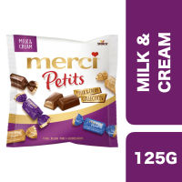 Merci Petits Milk and Cream Collection Chocolate 125g ++ เมอร์ซี่ เพอทิตส์ มิลค์แอนด์ครีมคอลเลคชั่น 125 กรัม