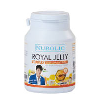 นมผึ้งนูโบลิก แท้  Royal Jelly 1500 mg. Softgels Capsules นมผึ้ง Royal Jelly Nubolic 1500mg ขนาด 40 เม็ด