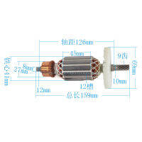 AC220-240V แทนที่สำหรับ5704R เลื่อยวงเดือนไฟฟ้า9ฟันโรเตอร์ Makita 5806เลื่อยวงเดือนไฟฟ้าโรเตอร์7นิ้วอุปกรณ์เสริม