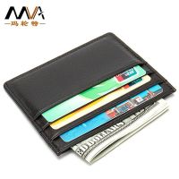 Leather Wallet Men Vintage Mens Casual Card Holder Coin Purse Leisure Credit Card Holder Card Case Card Holders