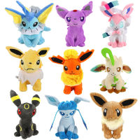 20Cm อะนิเมะโปเกมอนตุ๊กตาตุ๊กตาผ้าฝ้าย PP ของเล่นใหม่ Eevee Sylveon Vaporeon ตุ๊กตานุ่มการ์ตูน Kawaii สำหรับของขวัญวันเกิดเด็ก