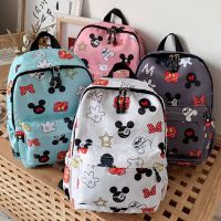 Disney Mickey Mouse Childrens Backpack Anime Minnie Cute Student School Bag Kindergarten Boy Girl Backpack Kids Girls Bag