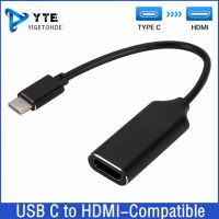 USB C to HDMI-compatible Adapter 4K 30Hz Cable TYPE C to HDMI-compatible For MacBook Samsung Galaxy S10 Huawei Mate P20 Pro Adapters