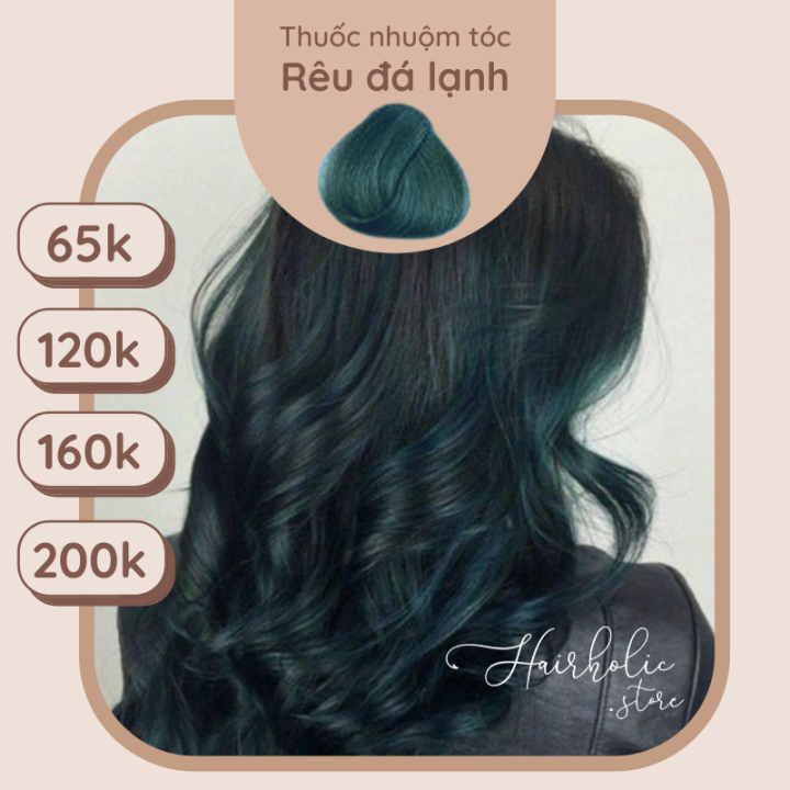 Màu nhuộm tóc Rêu Đá Lạnh Hairholic: Màu nhuộm tóc Rêu Đá Lạnh của Hairholic sẽ thổi một làn gió mới vào tóc của bạn với màu xanh độc đáo và phong phú. Hãy trải nghiệm các dòng sản phẩm nhuộm tóc chuyên nghiệp của Hairholic và biến diện tóc của mình để trông mới mẻ và phong phú hơn.