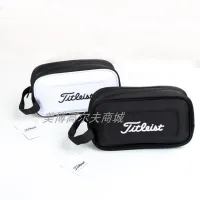 Tetley Golf Travel Bag เพื่อรับกระเป๋า Leisure Ball Bag Hand Catch Outdoor Handbags PU Leather